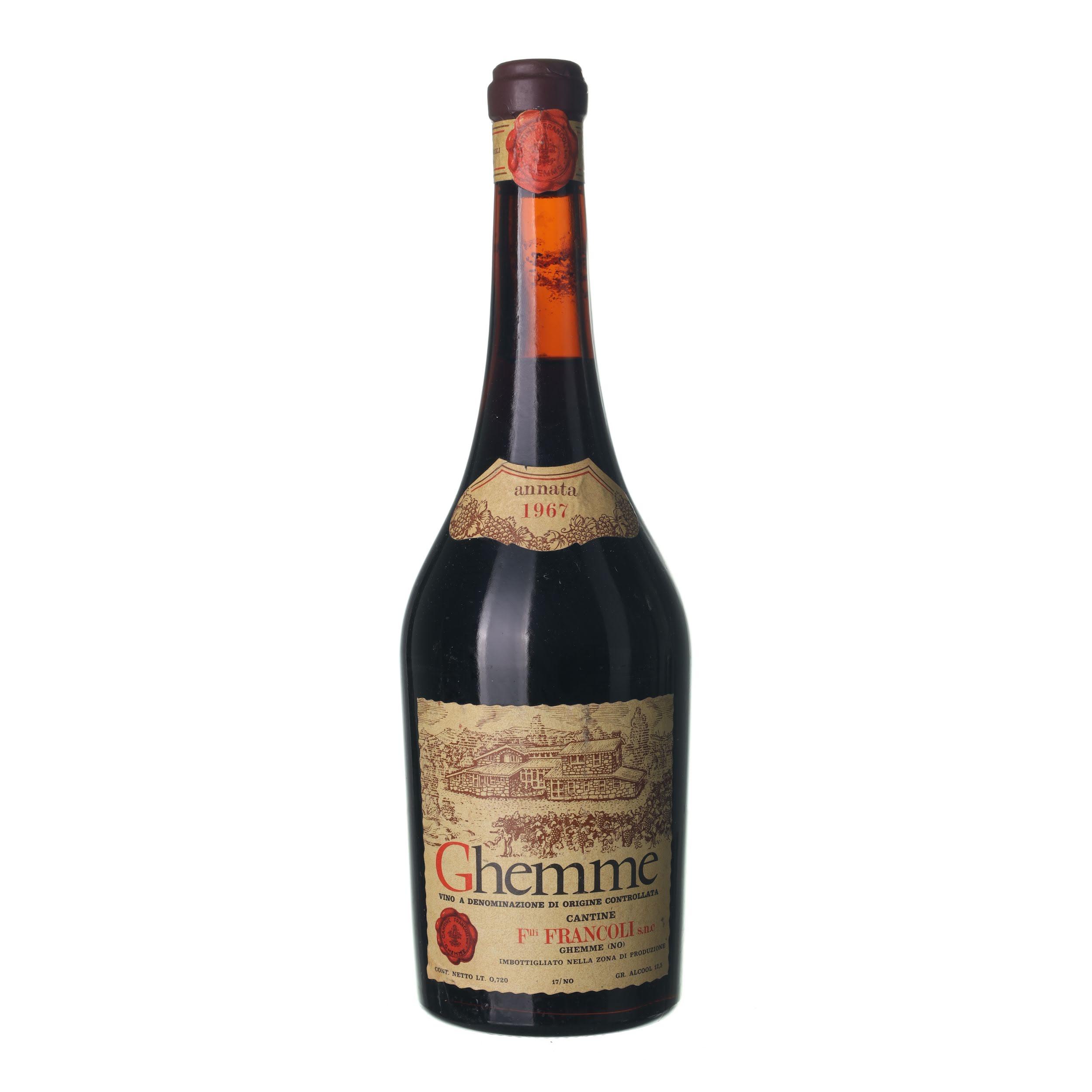 1967 Ghemme Francoli (0,75l)