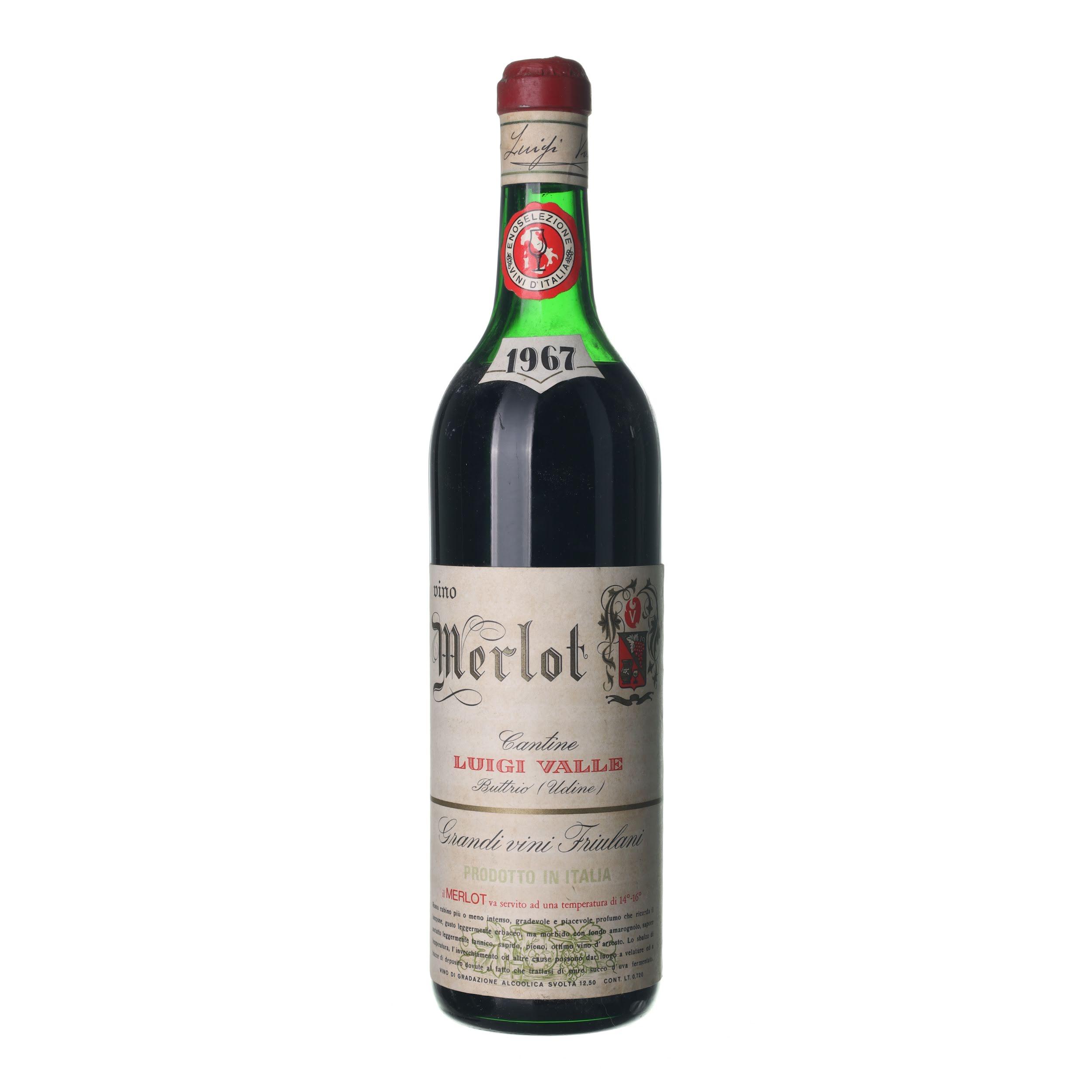 1967 Merlot Luigi Valle (0,75l)