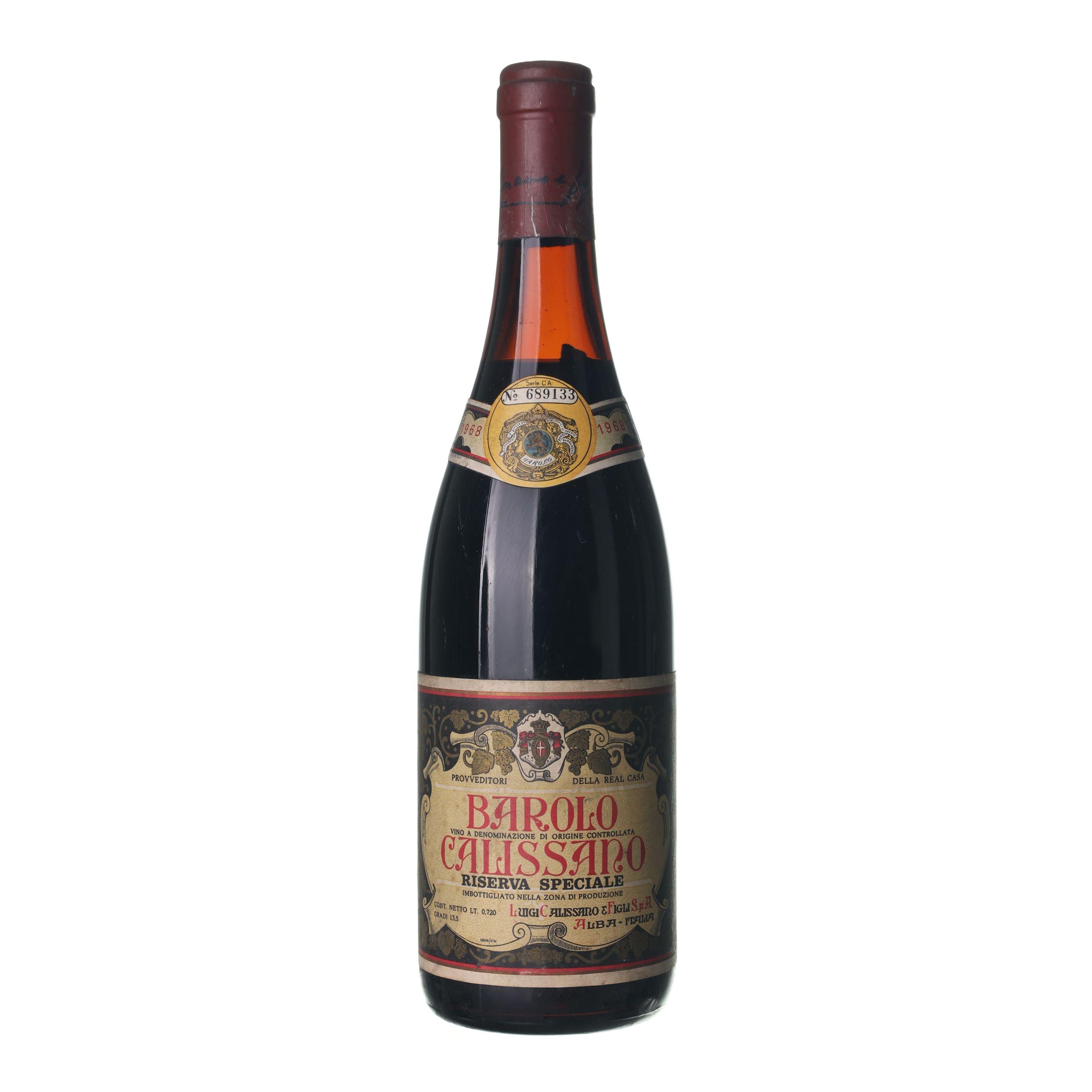 1968 Barolo Riserva Luigi Calissano (0,72l)