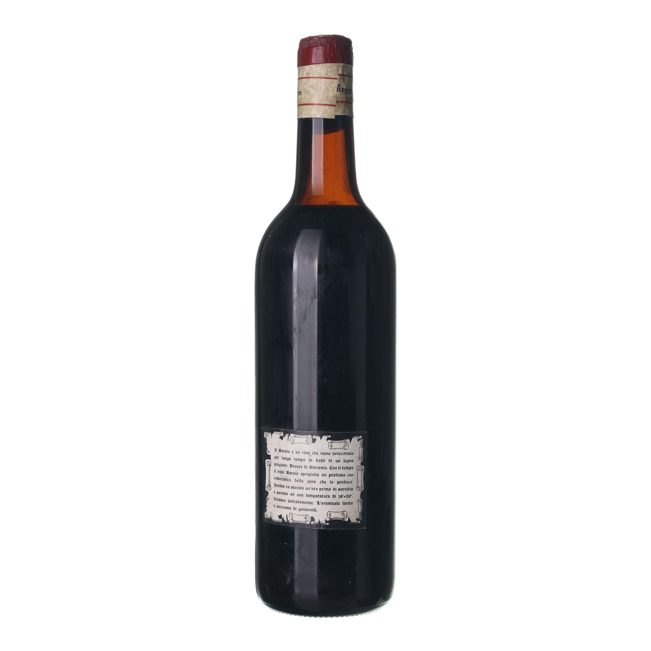 1968 Barolo Roggero Giacomo (0,72l) - Obrázek 2