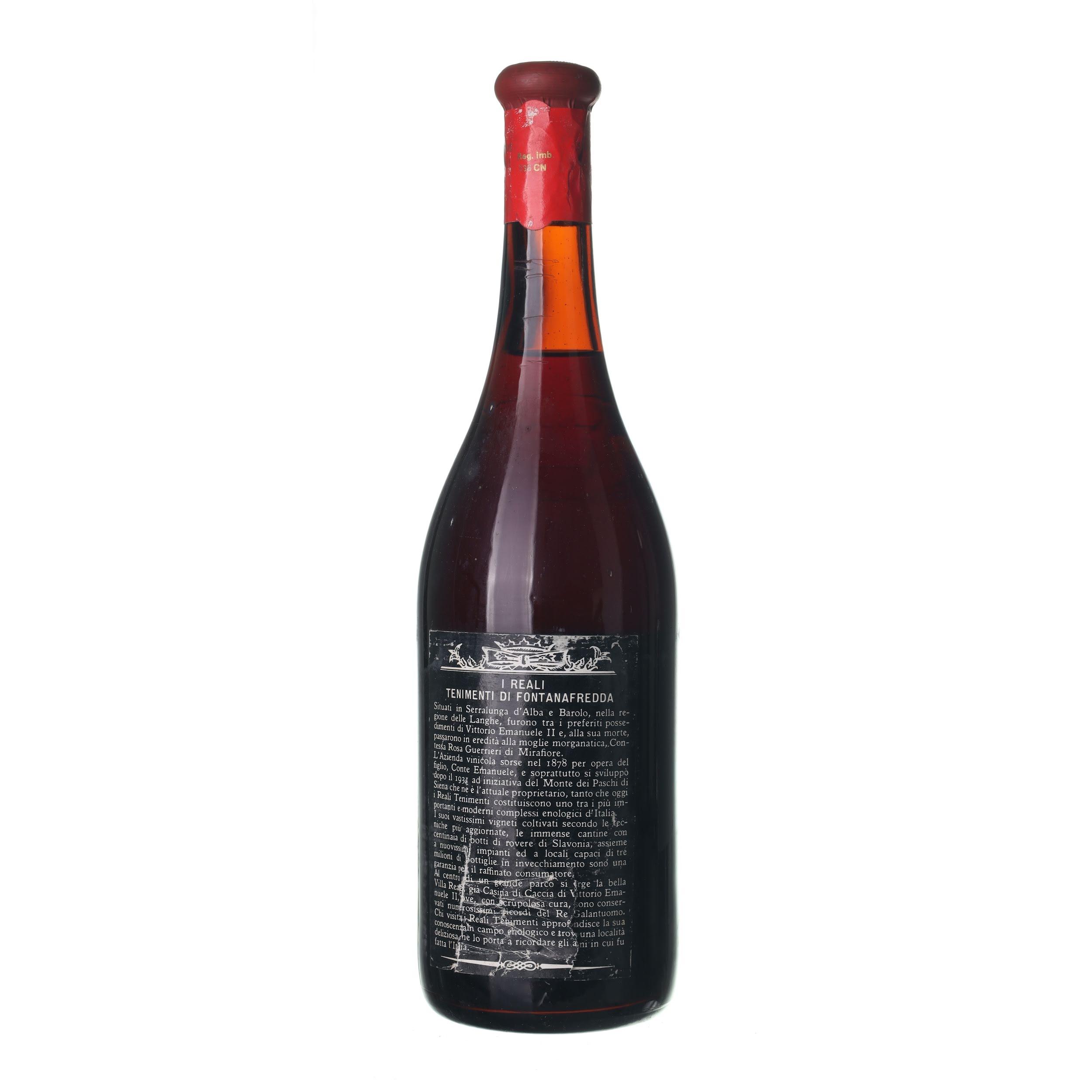 1970 Barolo Fontanafredda (0,72l) - Obrázek 2