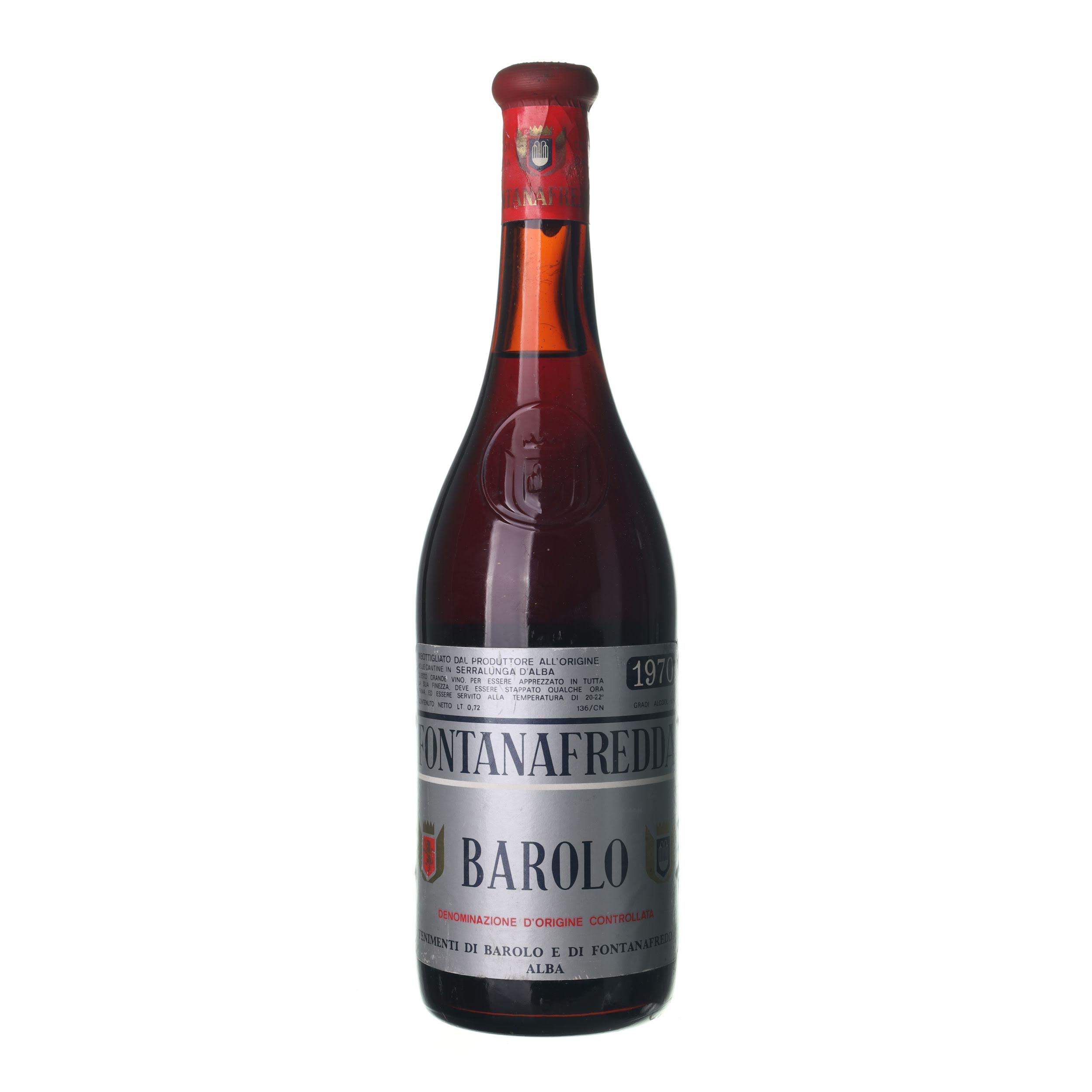 1970 Barolo Fontanafredda (0,72l)