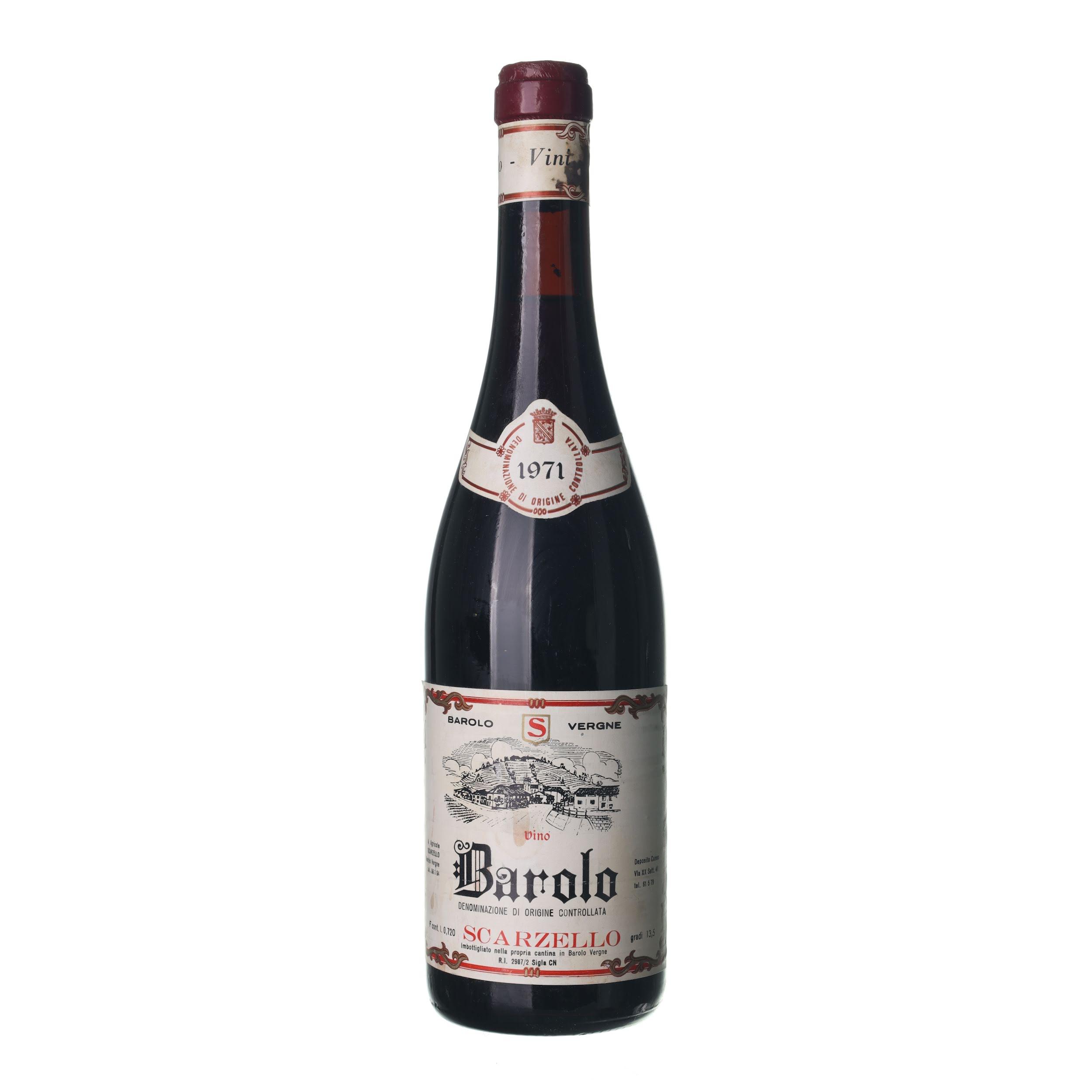 1971 Barolo Scarzello (0,72l)