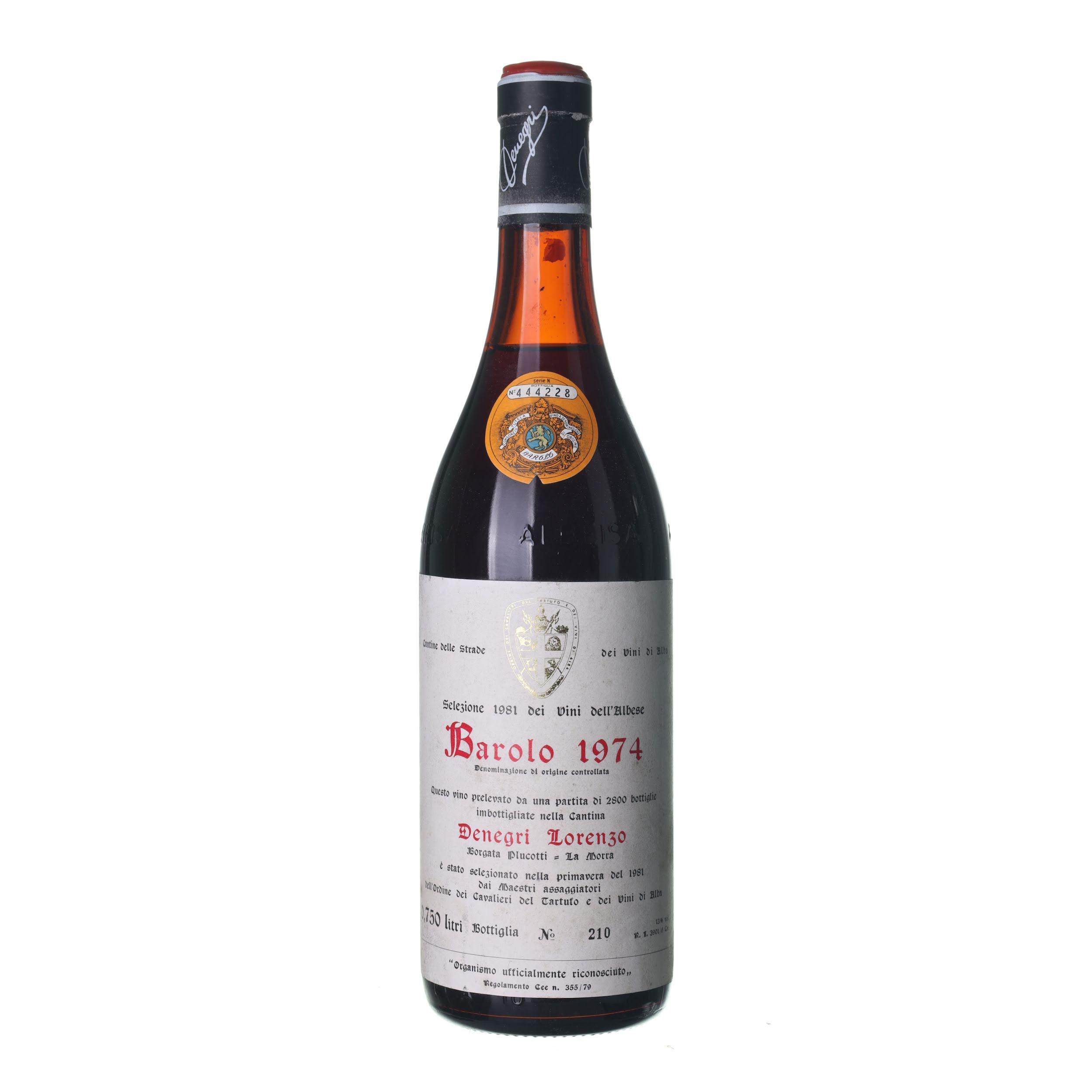 1974 Barolo Denegri Lorenzo ()