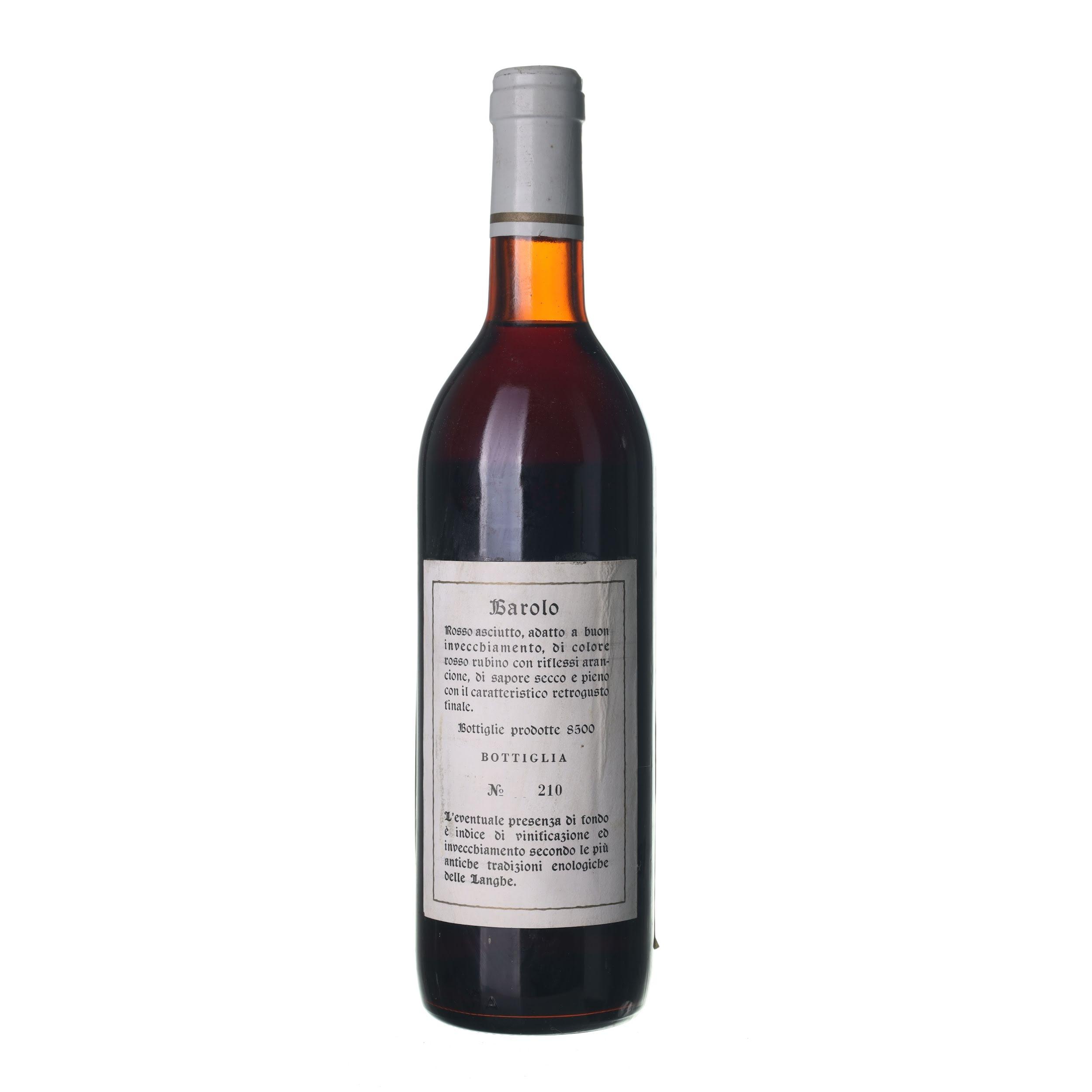 1974 Barolo Tenuto Colue (0,72l) - Obrázek 2