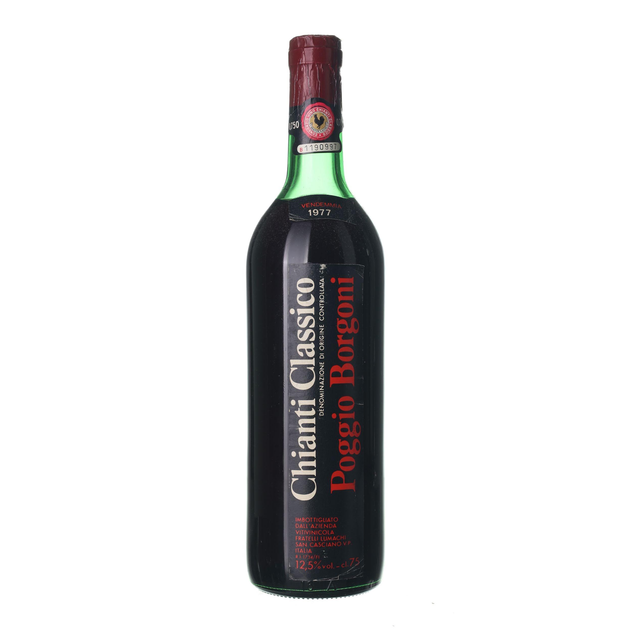 1977 Chianti Poggio Borgoni (0,75l)