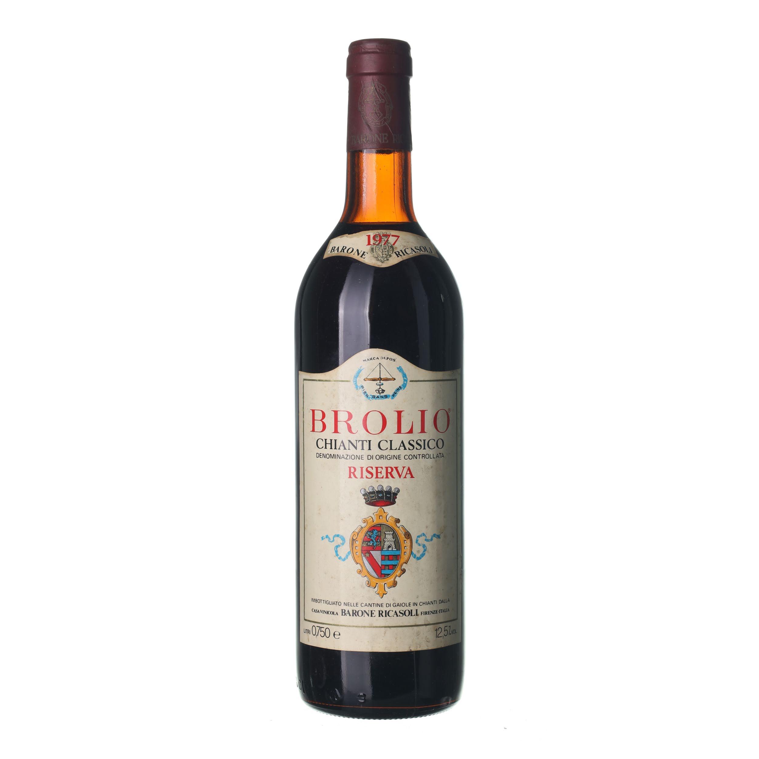 1977 Chianti Riserva Brolio (0,75l)