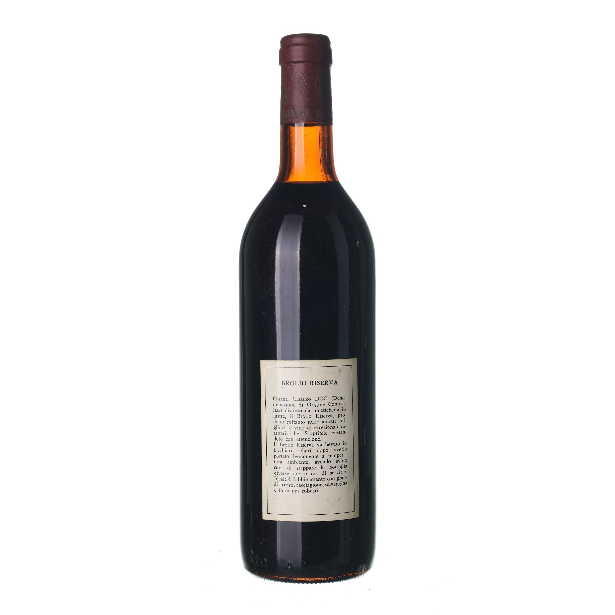 1977 Chianti Riserva Brolio (0,75l) - Obrázek 2