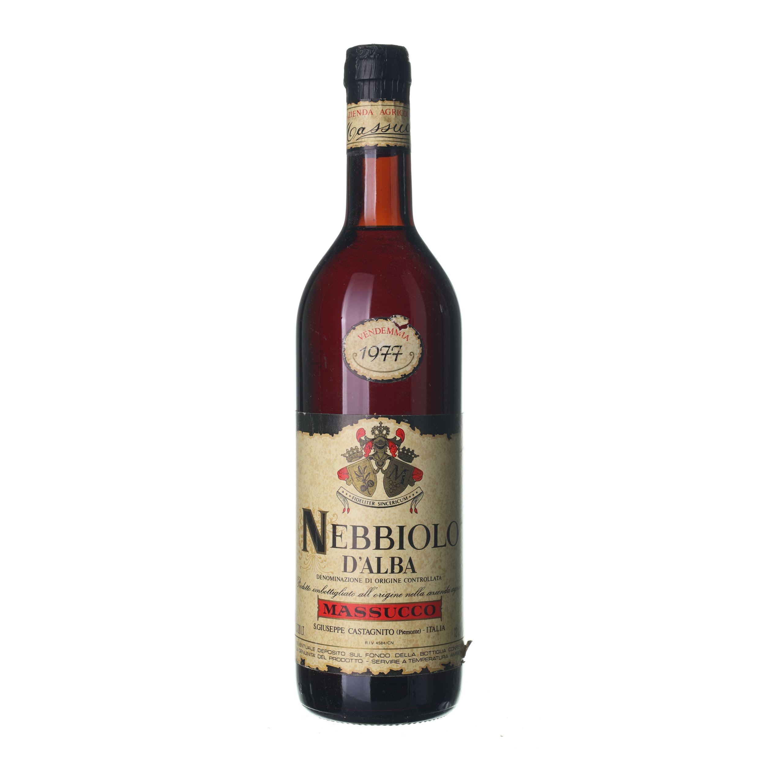 1977 Nebbiolo d´Alba Massuco (0,75l)