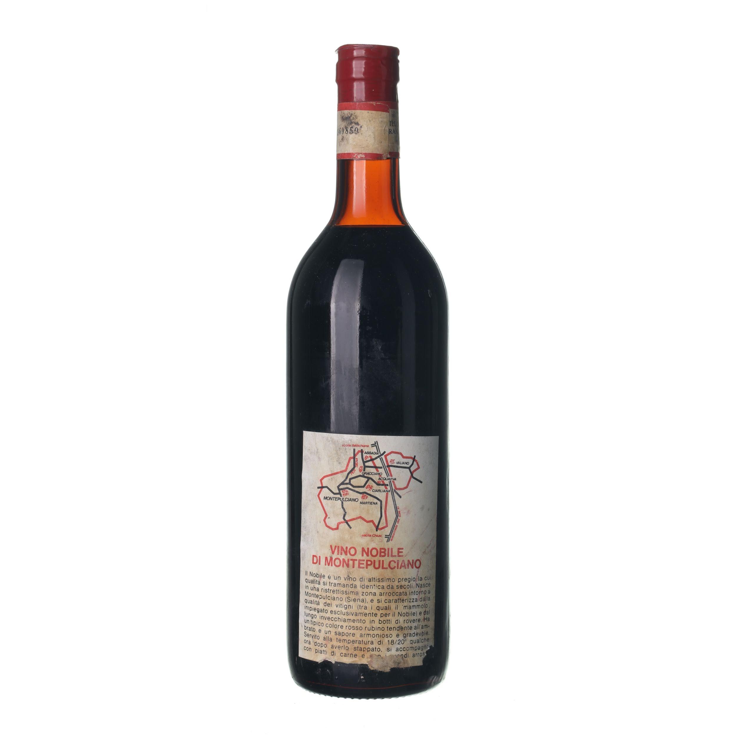 1977 Vino Nobile di Montepulciano Riserva Vecchia Cantina (0,75l) - Obrázek 2