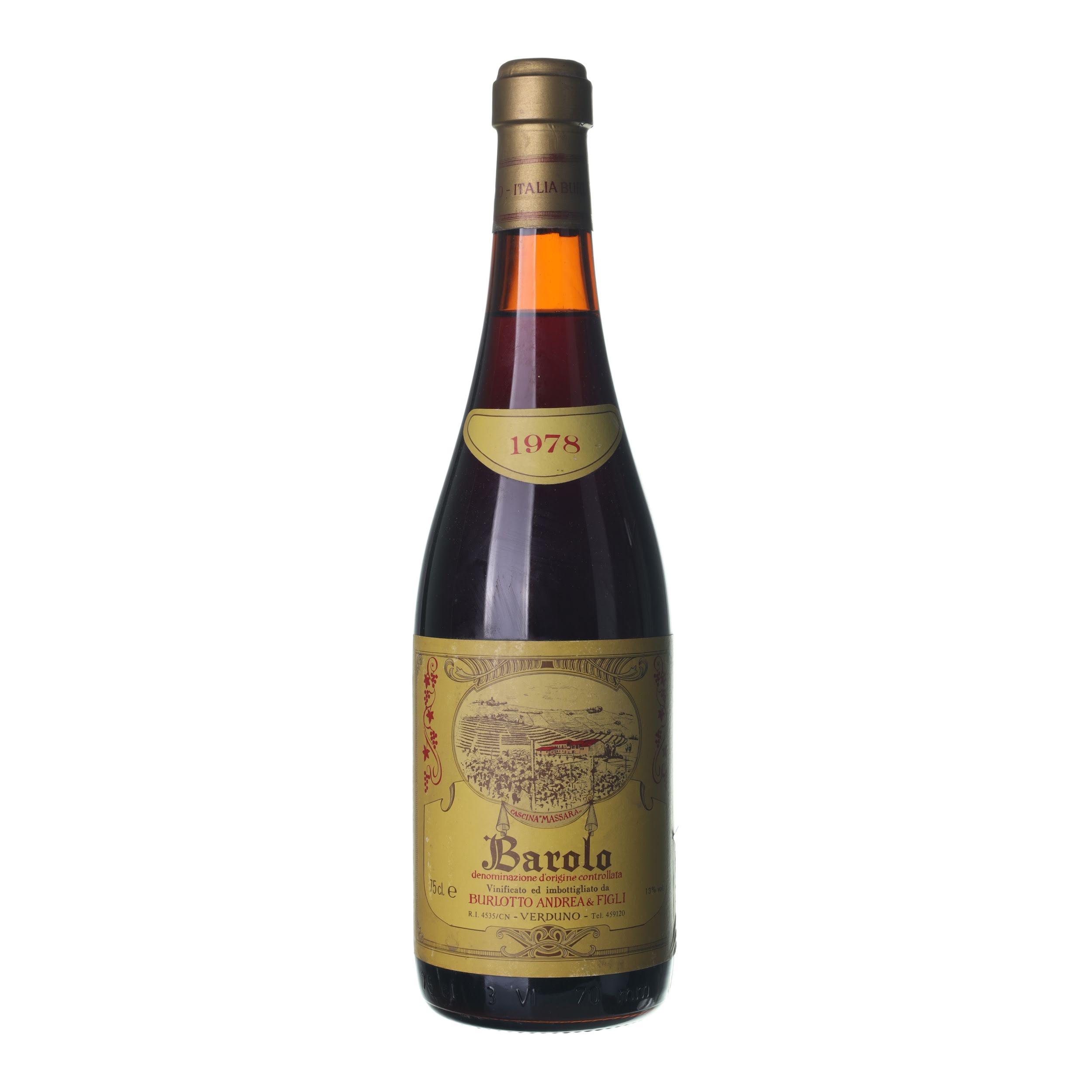1978 Barolo Burlotto Andrea & Figlio (0,75l)