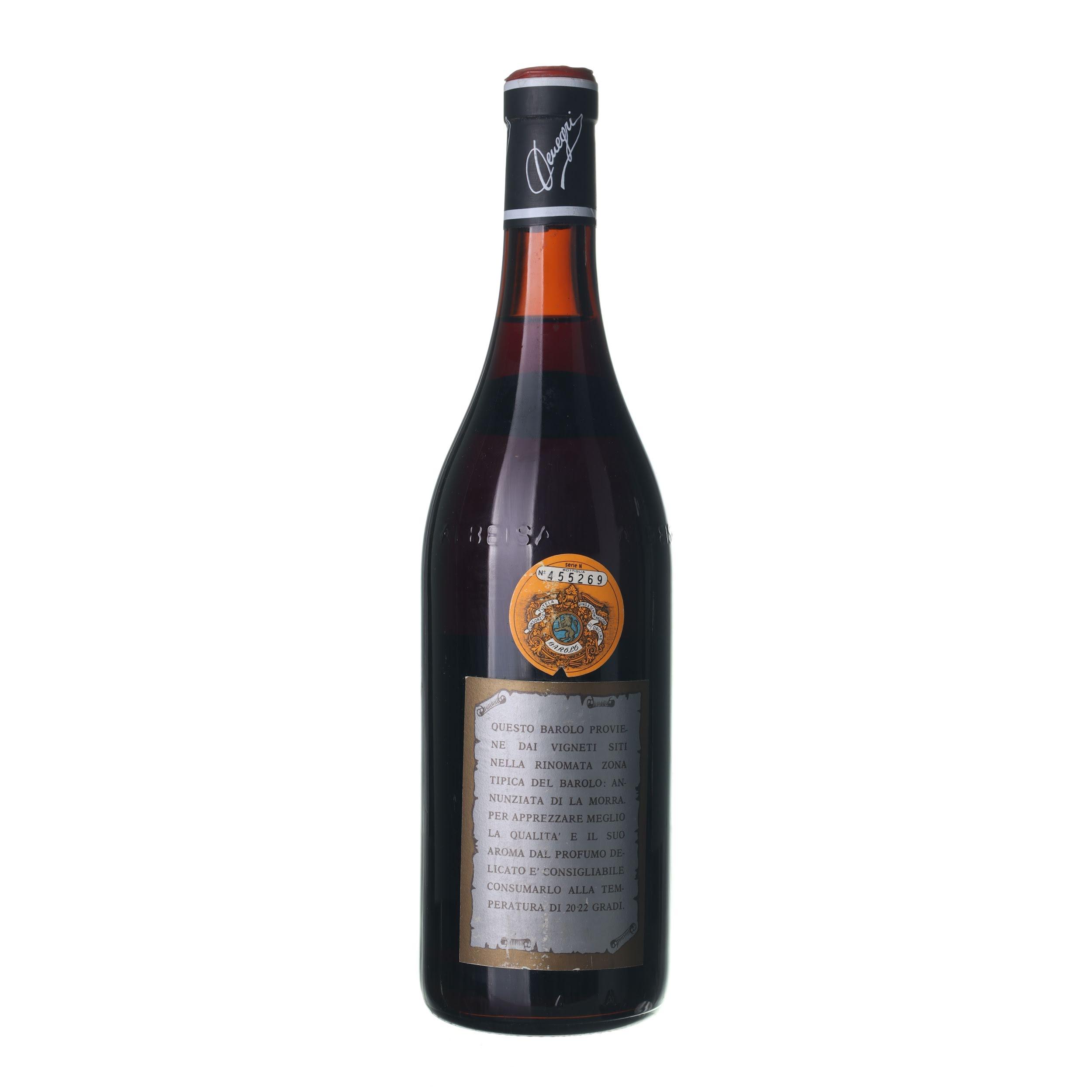 1979 Barolo Denegri Lorenzo (0,75l) - Obrázek 2