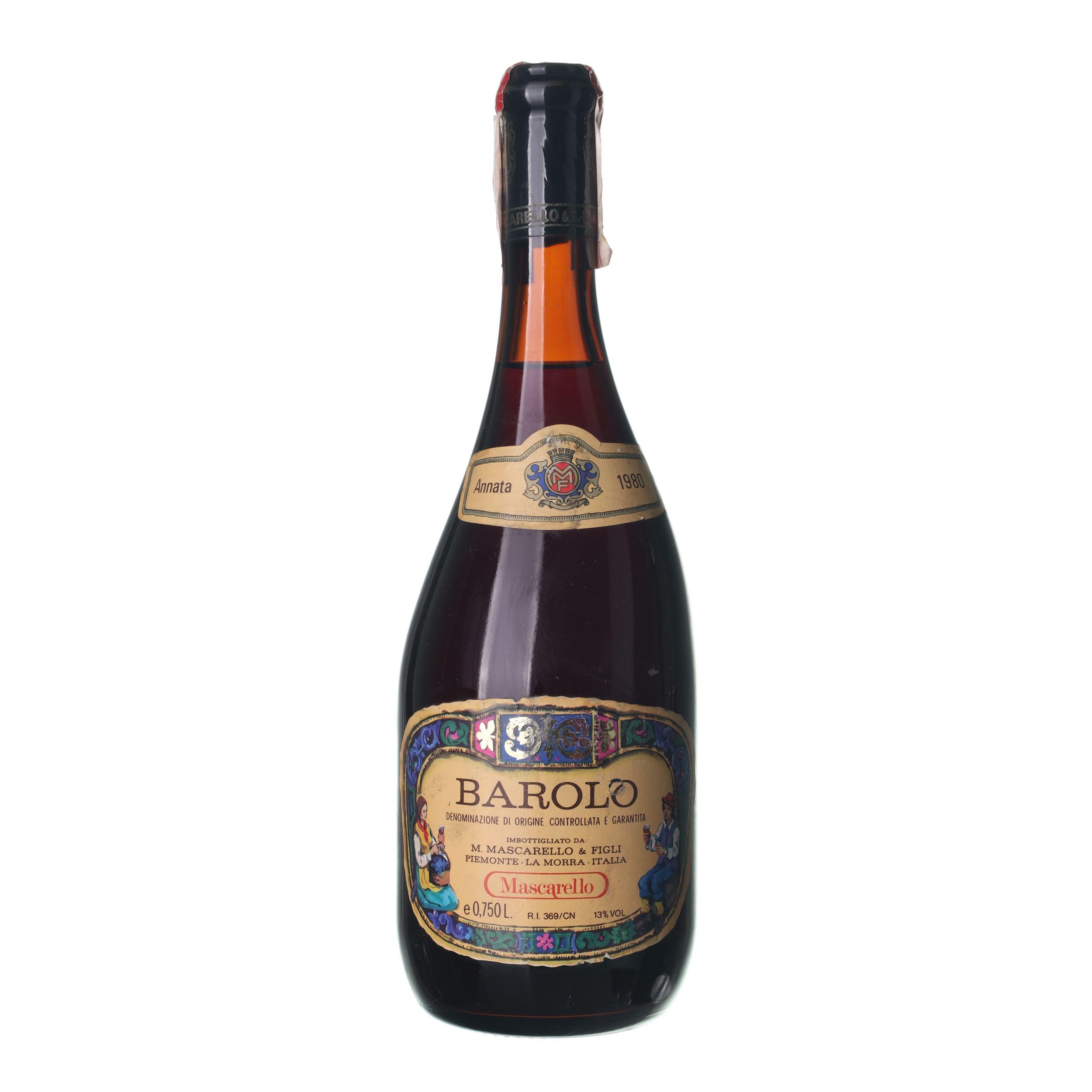 1980 Barolo Mascarello (0,75l)
