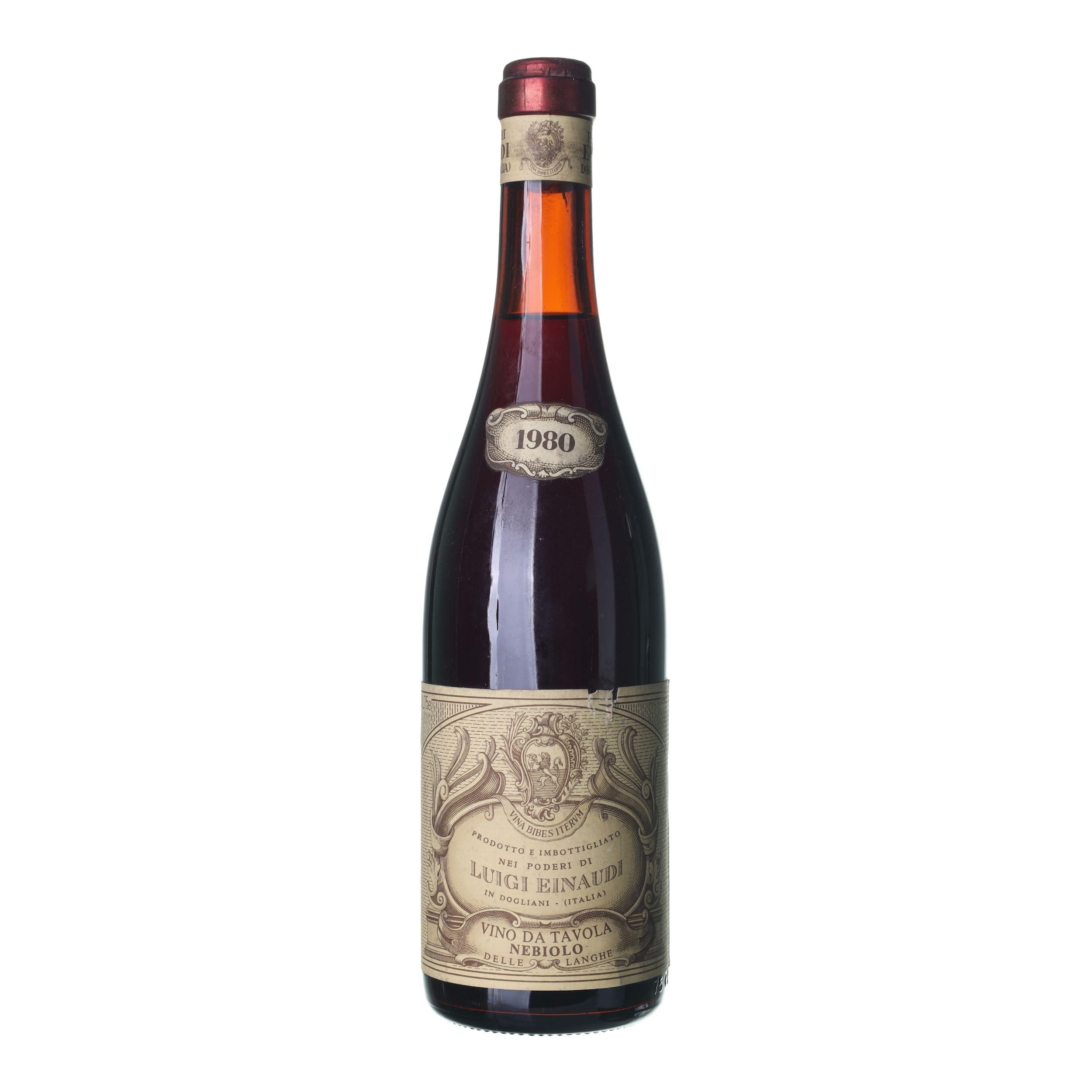 1980 Nebbiolo delle Langhe Luigi Einaudi (0,75l)