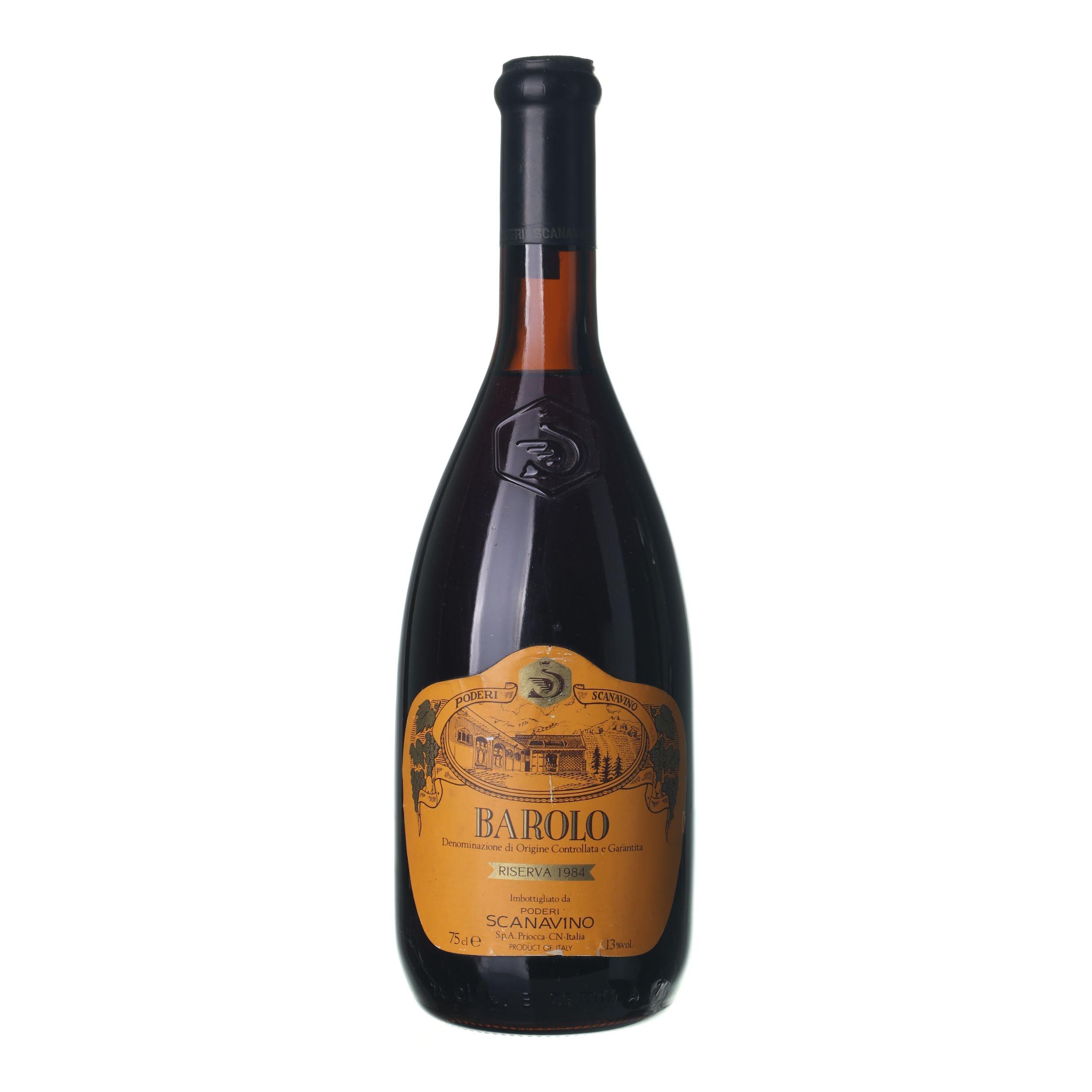 1984 Barolo Riserva Poderi Scanavino (0,75l)
