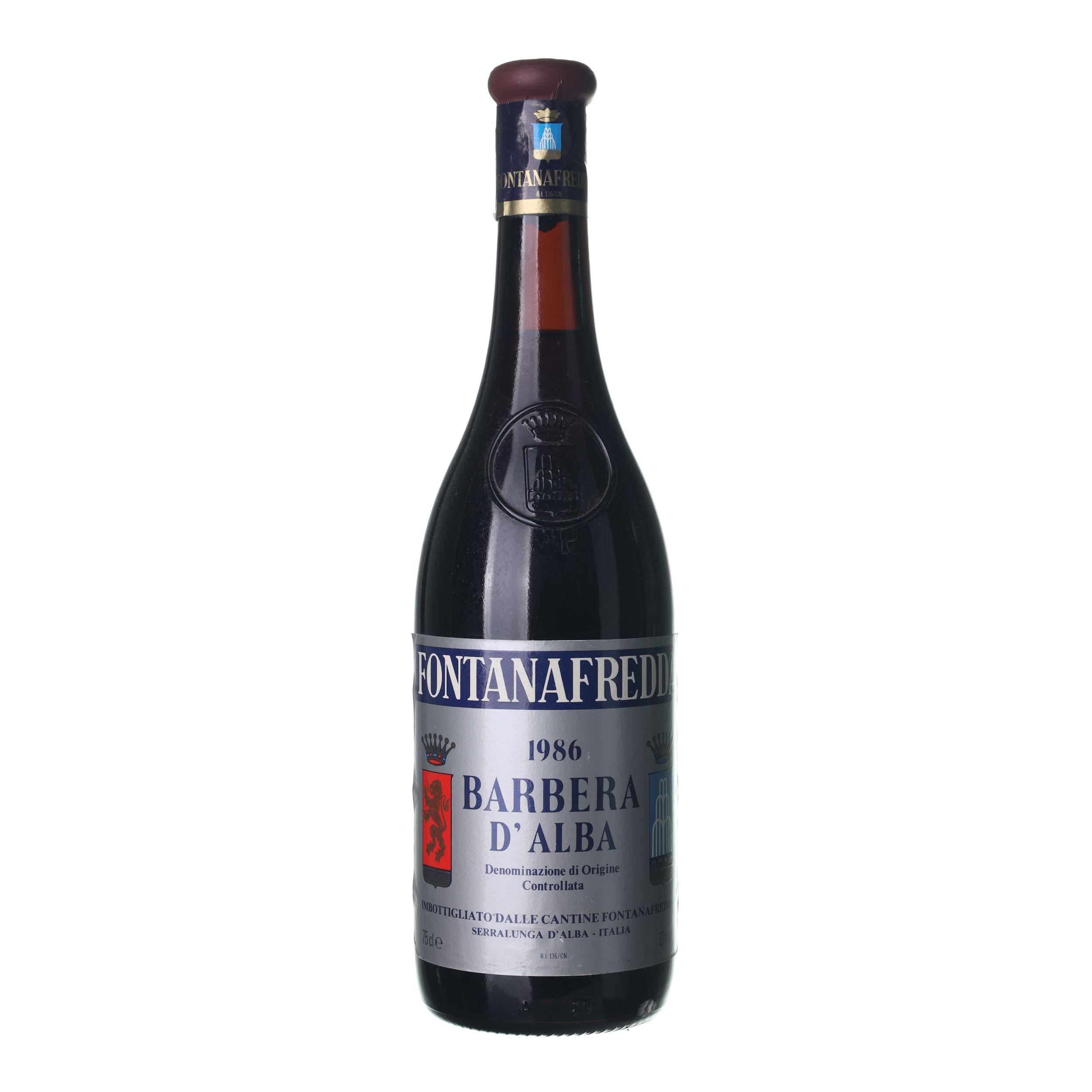 1986 Barbera d´Alba Fontanafredda ()