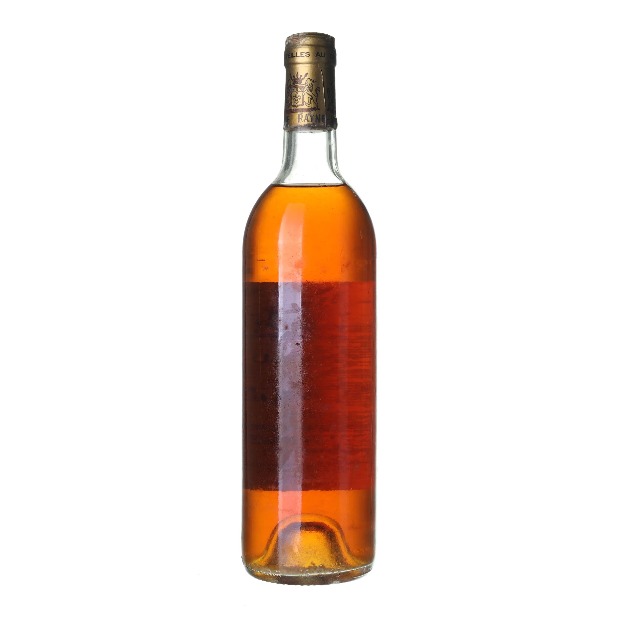 1986 Sauternes Grand Cru Château de Rayne Vigneau (0,75l) - Obrázek 2