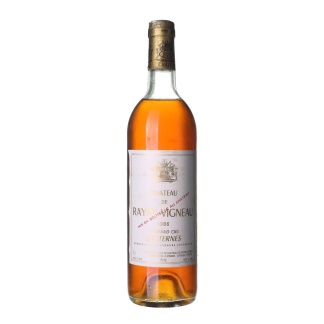 1986 Sauternes Grand Cru Château de Rayne Vigneau (0,75l)