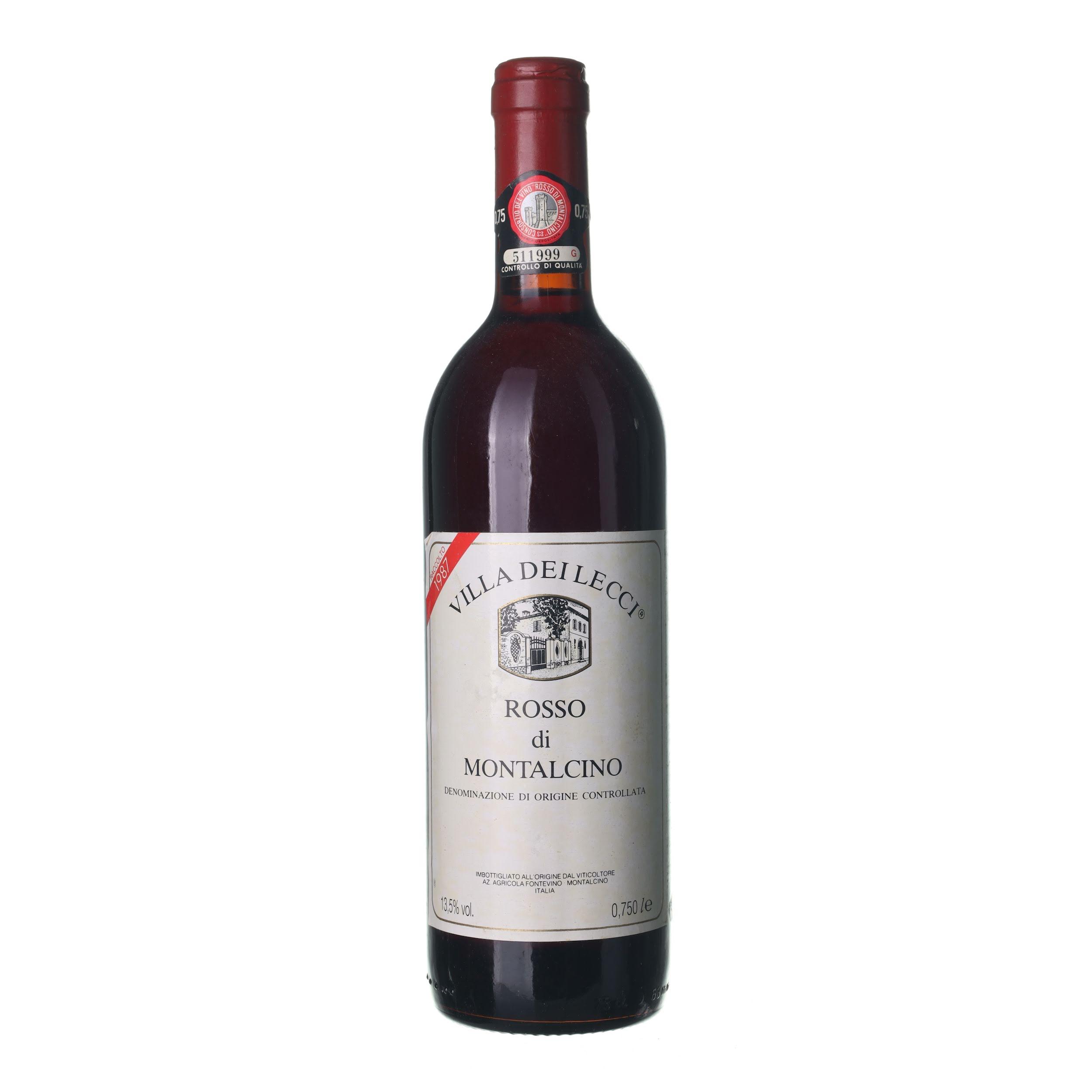 1987 Rosso di Montalcino Villa dei Lecci (0,75l)